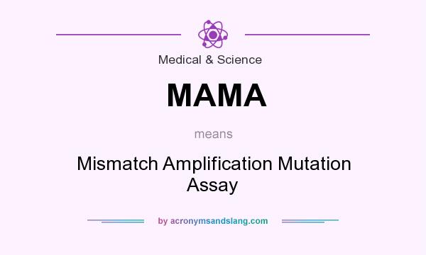 What does MAMA mean? It stands for Mismatch Amplification Mutation Assay