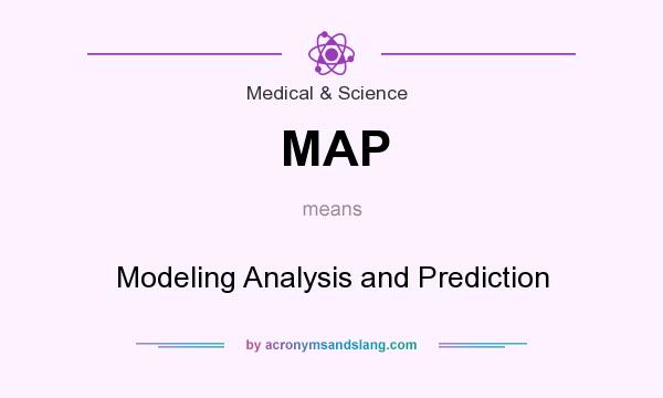 What does MAP mean? It stands for Modeling Analysis and Prediction