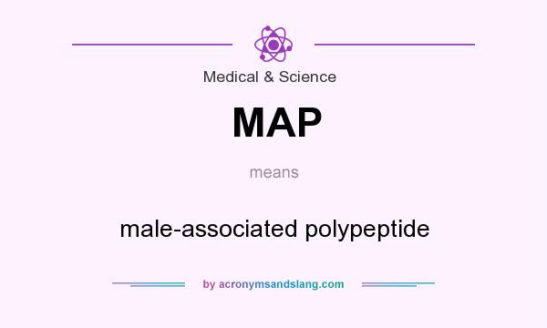 What does MAP mean? It stands for male-associated polypeptide