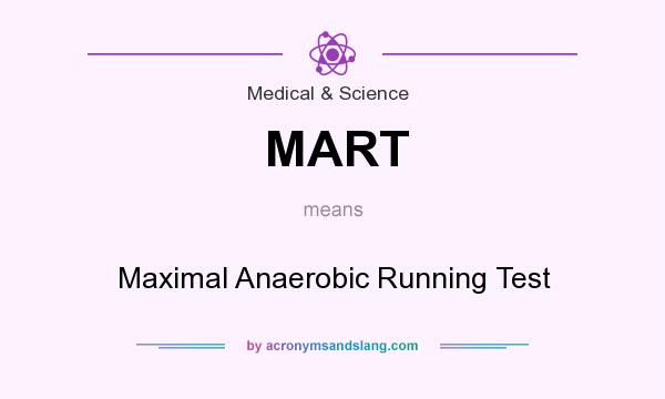 What does MART mean? It stands for Maximal Anaerobic Running Test