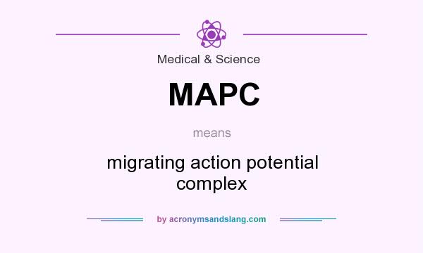 What does MAPC mean? It stands for migrating action potential complex