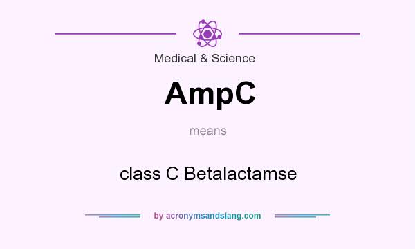What does AmpC mean? It stands for class C Betalactamse