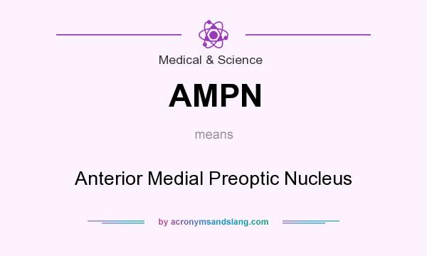What does AMPN mean? It stands for Anterior Medial Preoptic Nucleus