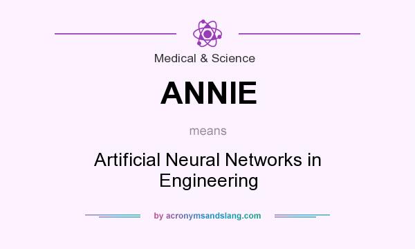 What does ANNIE mean? It stands for Artificial Neural Networks in Engineering