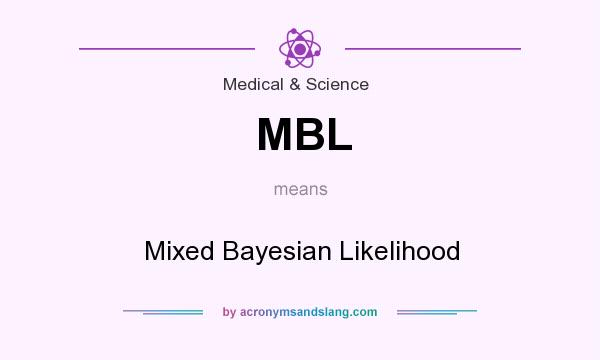 What does MBL mean? It stands for Mixed Bayesian Likelihood