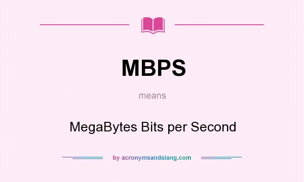 Fighter amplitude Lima MBPS - "MegaBytes Bits per Second" by AcronymsAndSlang.com