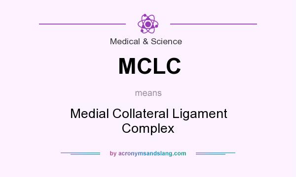 What does MCLC mean? It stands for Medial Collateral Ligament Complex