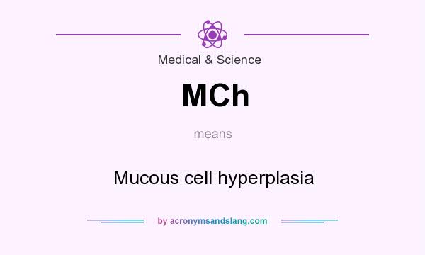 What does MCh mean? It stands for Mucous cell hyperplasia