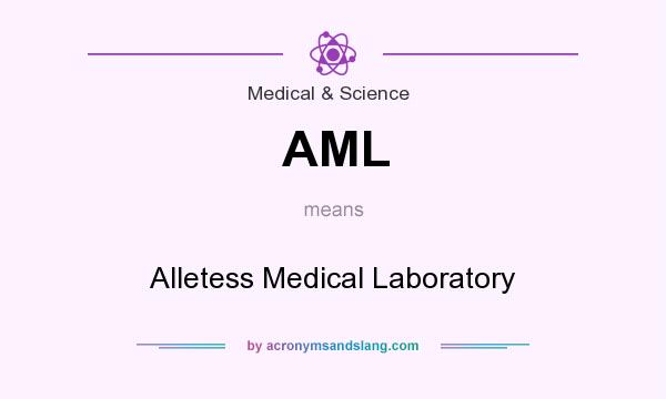 What does AML mean? It stands for Alletess Medical Laboratory
