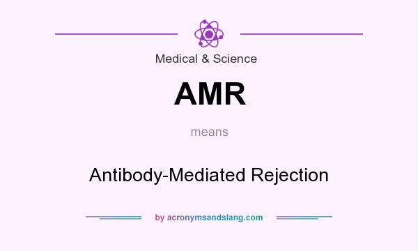 What does AMR mean? It stands for Antibody-Mediated Rejection