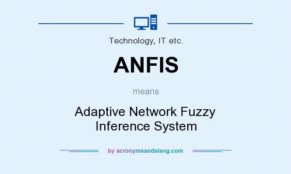 What does ANFIS mean? It stands for Adaptive Network Fuzzy Inference System