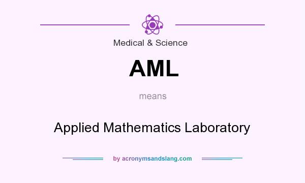 What does AML mean? It stands for Applied Mathematics Laboratory