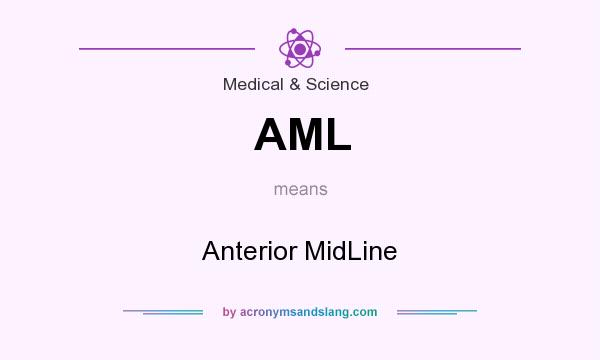 What does AML mean? It stands for Anterior MidLine