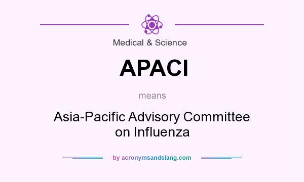 What does APACI mean? It stands for Asia-Pacific Advisory Committee on Influenza