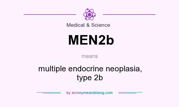 What does MEN2b mean? It stands for multiple endocrine neoplasia, type 2b