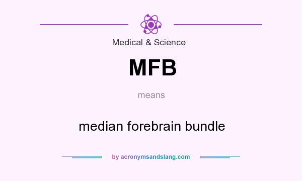 What does MFB mean? It stands for median forebrain bundle