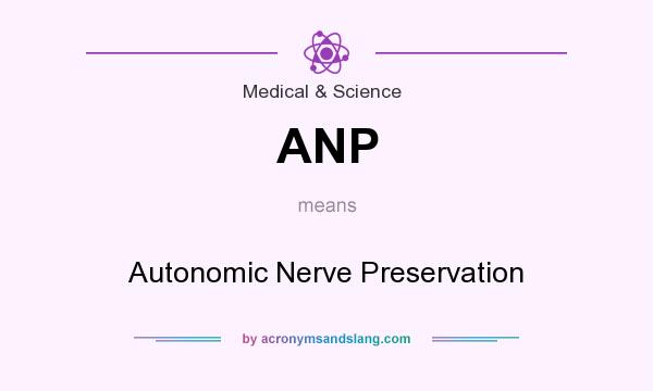 What does ANP mean? It stands for Autonomic Nerve Preservation