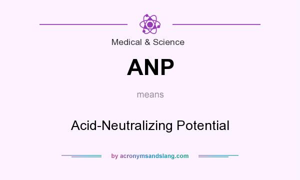 What does ANP mean? It stands for Acid-Neutralizing Potential