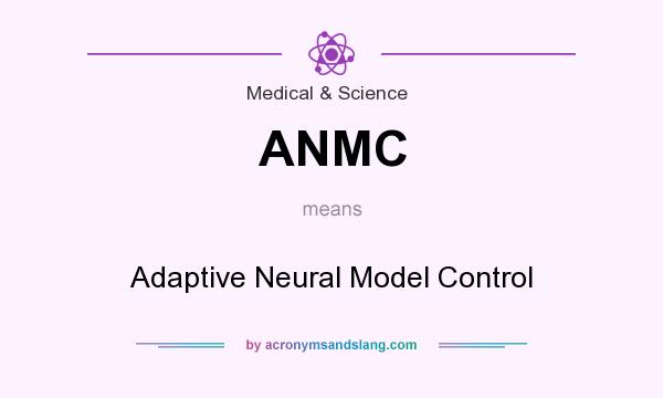 What does ANMC mean? It stands for Adaptive Neural Model Control