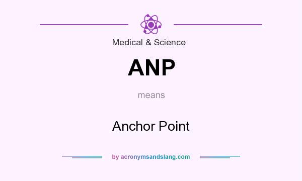 What does ANP mean? It stands for Anchor Point