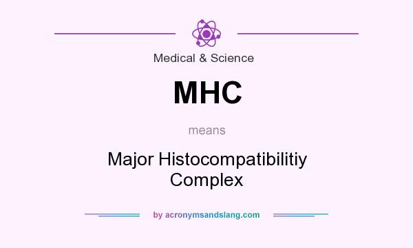 What does MHC mean? It stands for Major Histocompatibilitiy Complex