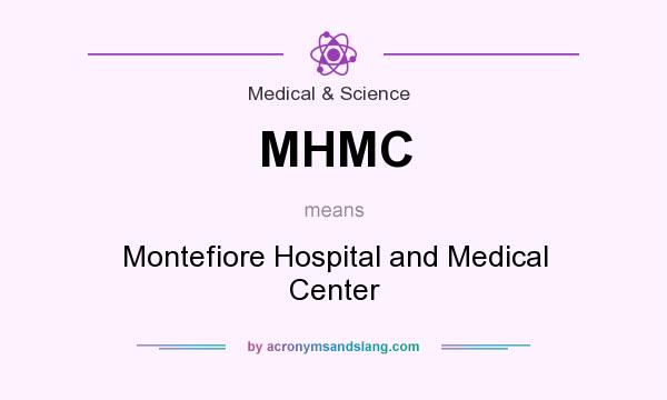 What does MHMC mean? It stands for Montefiore Hospital and Medical Center