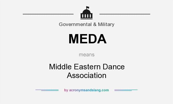 What does MEDA mean? It stands for Middle Eastern Dance Association