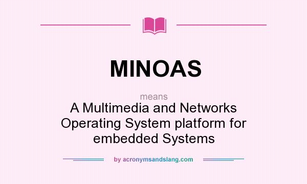 What does MINOAS mean? It stands for A Multimedia and Networks Operating System platform for embedded Systems