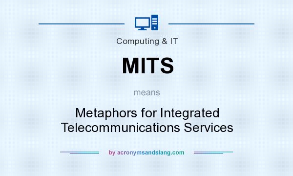 What does MITS mean? It stands for Metaphors for Integrated Telecommunications Services